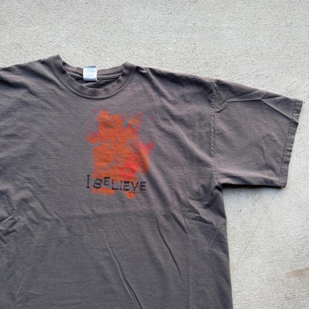 Y2k i believe graphic tee 2XL